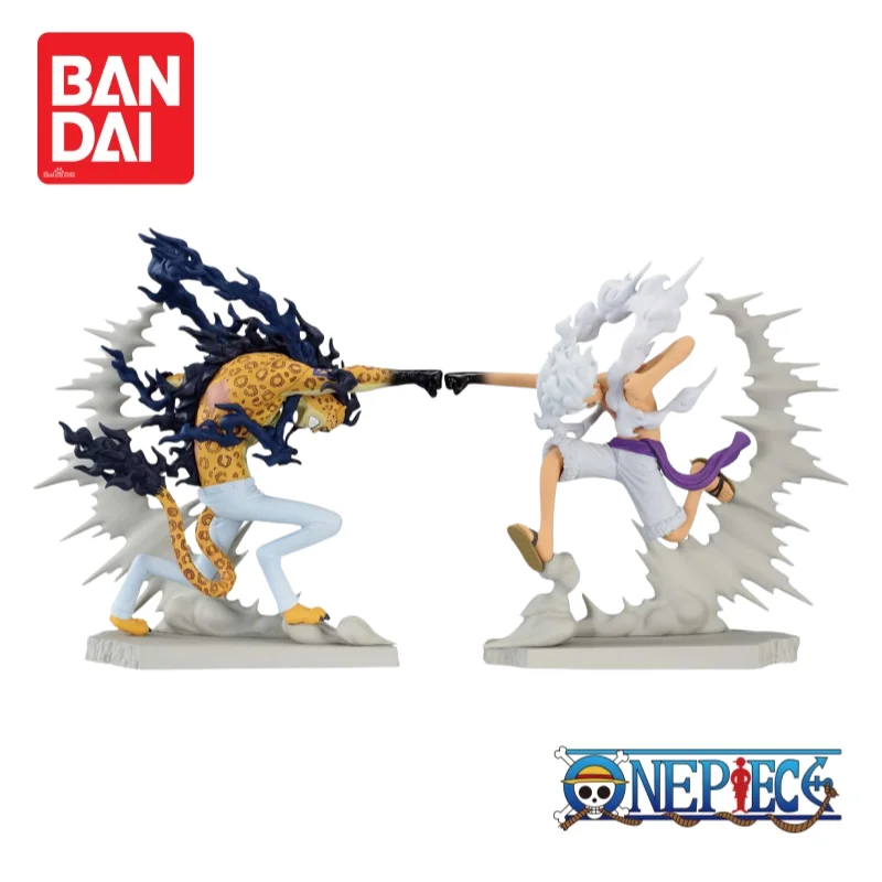 Disponibile Originale Bandai Banpresto One Piece Monkey D Rufy e Rob Lucci Figurine 100% Genuino Action Figure Anime Merchandise