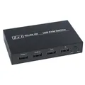 Switch KVM 2 in 1 4K * 2K USB KVM Switch compatibile HDMI per HD 2 host Condividi 1 monitor Tastiera Mouse Set Display video stampante