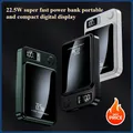 Power Bank super veloce da 22,5 W Display digitale compatto portatile Alimentatore mobile Magsafe wireless magnetico da 10000 mAh