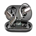 con auricolare Bluetooth OWS auricolare controllo delle impronte digitali batteria grande chiamata vocale display digitale cuffia wireless BT montata sull'orecchio