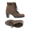 Marc Shoes Damen Stiefelette, Gr. 40, braun, Baumwolle, Leder