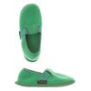 Giesswein Herren Kinderschuhe, Gr. 35, grün, kein Etikett
