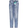 Pepe Jeans Damen Jeans, Gr. 24, blau, Elasthan, Baumwolle, Synthetik, Jeans