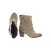 Tom Tailor Damen Stiefelette, Gr. 39, beige, kein Etikett