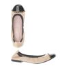 Pretty Ballerinas Damen Ballerinas, Gr. 39, beige, kein Etikett