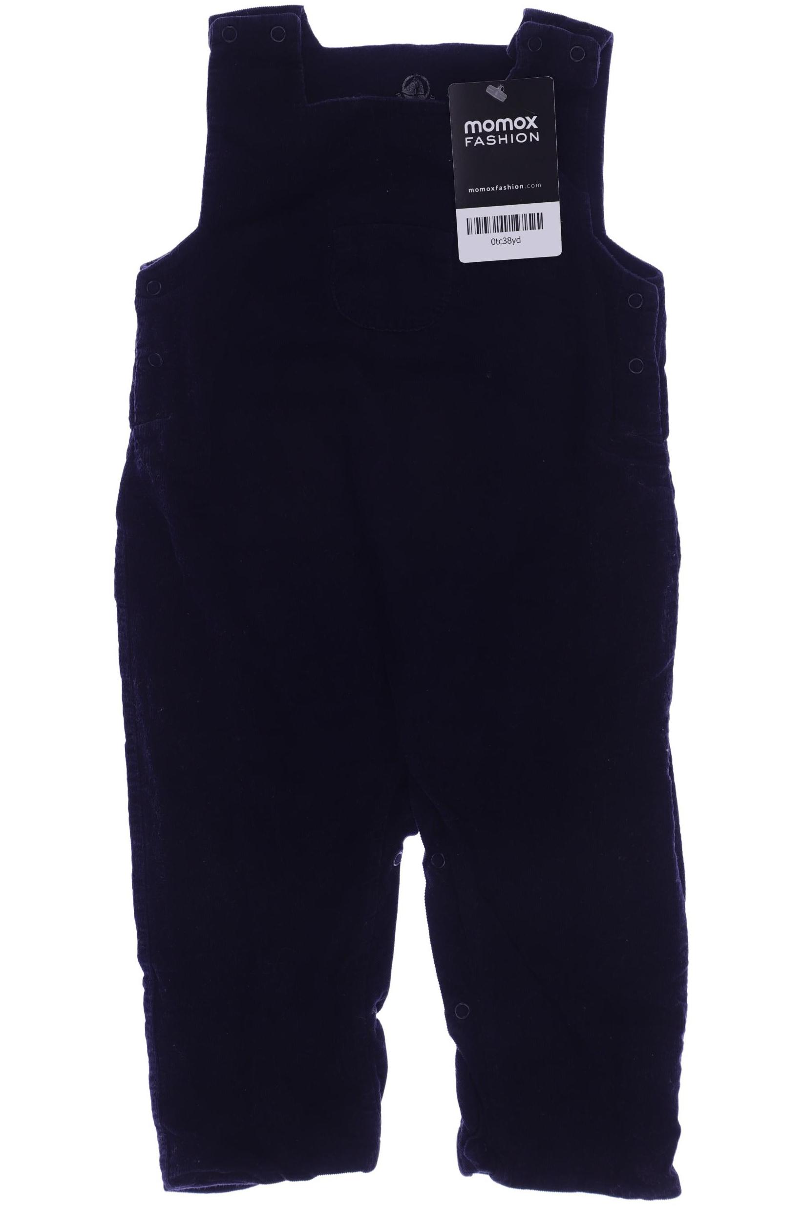 Petit Bateau Jungen Strampler, Gr. 68, marineblau, Baumwolle Image