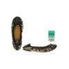 Café Noir Damen Ballerinas, Gr. 39, grün, kein Etikett