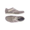Marc Shoes Herren Halbschuh, Gr. 42, grau, Leder