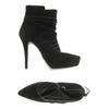 Steve Madden Damen Stiefelette, Gr. 41, schwarz, Leder