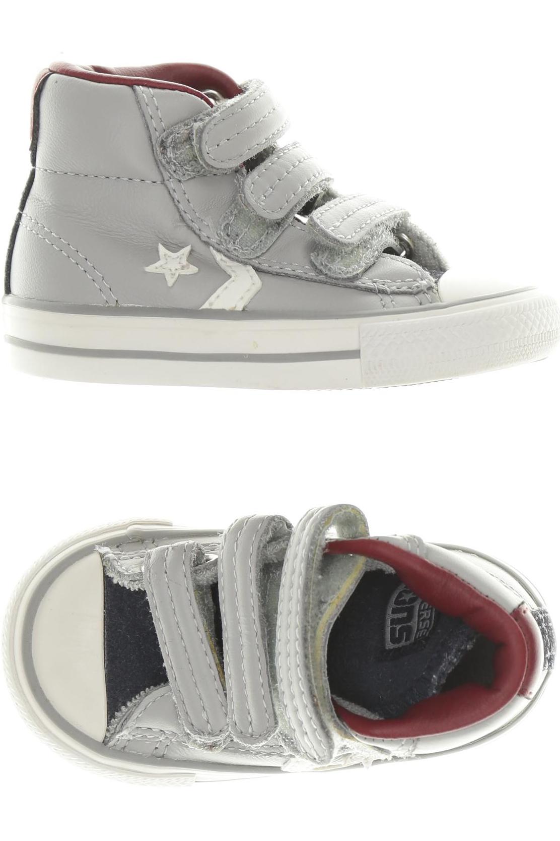 Converse Mädchen Kinderschuhe, Gr. 20, grau, Leder Image
