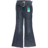Miss Sixty Damen Jeans, Gr. 27, blau, Elasthan, Baumwolle, Synthetik