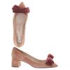 Paco Gil Damen Pumps, Gr. 38, pink, kein Etikett