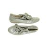 Semler Damen Sneakers, Gr. 7, grau, Leder