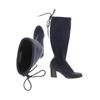 Caprice Damen Stiefel, Gr. 4.5, blau, kein Etikett