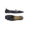 Pomme DOR Damen Halbschuh, Gr. 39, schwarz, Leder