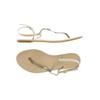 Tommy Hilfiger Damen Sandale, Gr. 40, grau, kein Etikett