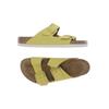Birkenstock Damen Sandale, Gr. 41, gelb, kein Etikett