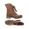 Bugatti Damen Stiefel, Gr. 37, braun, Leder