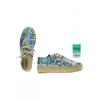Desigual Damen Sneakers, Gr. 40, blau, Baumwolle