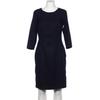 Daniel Hechter Damen Kleid, Gr. 40, marineblau, Elasthan, Schurwolle, Synthetik, Viskose