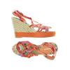 Desigual Damen Sandale, Gr. 38, rot, kein Etikett