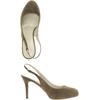 Sergio Rossi Damen Sandale, Gr. 38.5, braun, kein Etikett