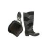 Bronx Damen Stiefel, Gr. 41, schwarz, Leder
