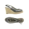 Replay Damen Sandale, Gr. 39, grau, Leder