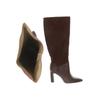 H&M Damen Stiefel, Gr. 42, rot, Kunstleder