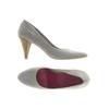 Bugatti Damen Pumps, Gr. 41, grau, kein Etikett