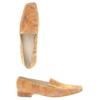 Peter Kaiser Damen Halbschuh, Gr. 6.5, orange, Leder