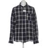 A.p.c. Herren Hemd, Gr. 54, blau, Baumwolle, Leinen