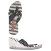 Tommy Hilfiger Damen Sandale, Gr. 36, blau, kein Etikett