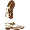 Michael Michael Kors Damen Sandale, Gr. 8, gelb, Leder