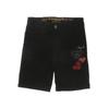 Desigual Damen Shorts, Gr. 28, schwarz, kein Etikett