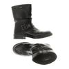 Richter Shoes Damen Stiefel, Gr. 37, schwarz, Kunstleder, Leder