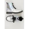 Tom Tailor Damen Kinderschuhe, Gr. 34, silber, kein Etikett