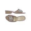 Stuart Weitzman Damen Sandale, Gr. 40, beige, kein Etikett