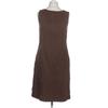 Eddie Bauer Damen Kleid, Gr. 40, braun, Baumwolle, Leinen, Synthetik