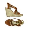 Michael Michael Kors Damen Sandale, Gr. 40, braun, kein Etikett