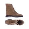 Stuart Weitzman Damen Stiefelette, Gr. 39, beige, Leder