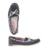 s.Oliver Damen Halbschuh, Gr. 39, blau, Kunstleder, Leder