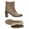 Zign Damen Stiefel, Gr. 40, beige, Leder