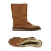 Salamander Herren Stiefel, Gr. 7.5, orange, Leder
