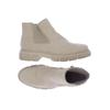 Rieker Damen Stiefelette, Gr. 43, beige, Kunstleder