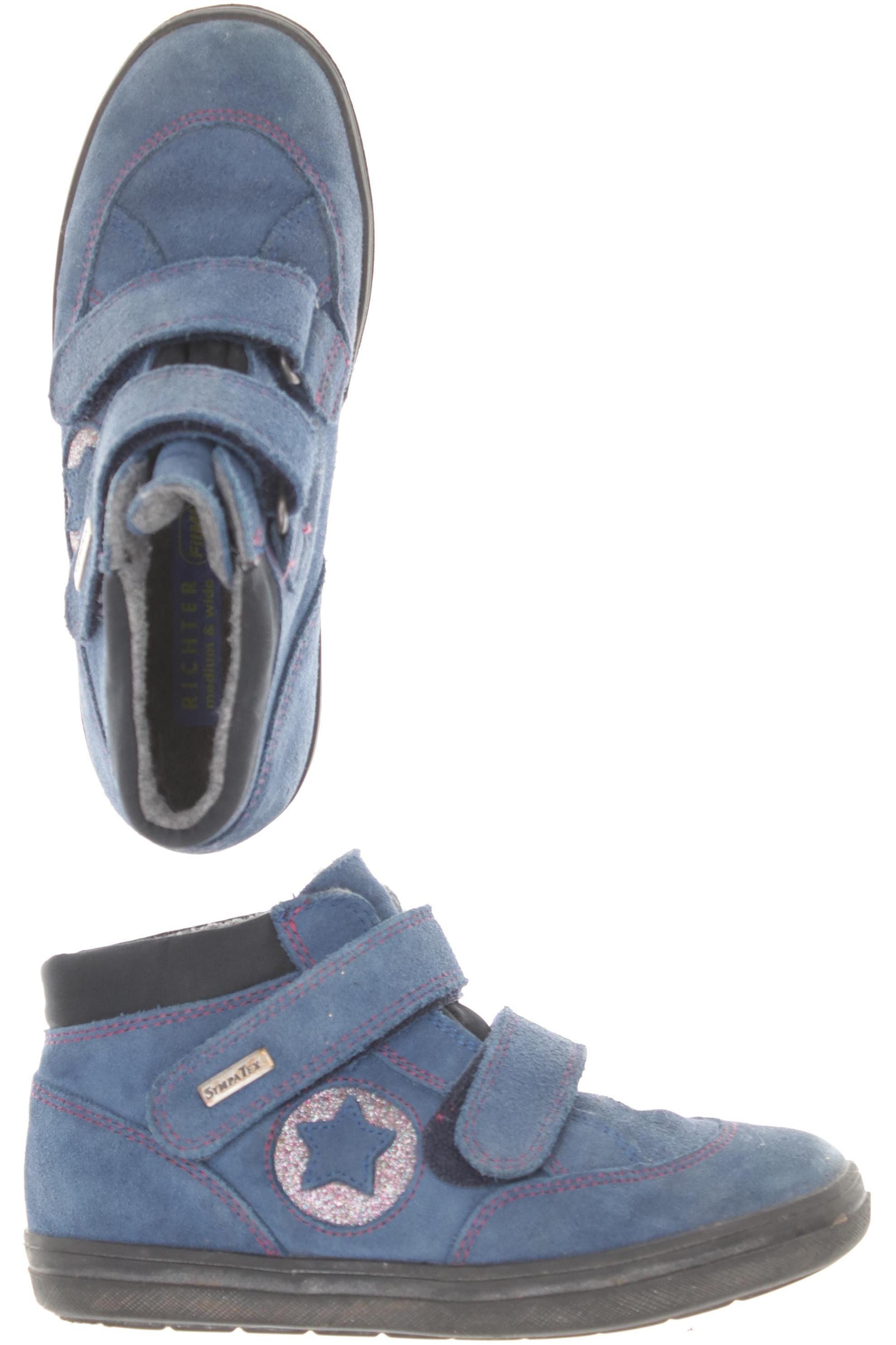 Richter Shoes Mädchen Kinderschuhe, Gr. 29, blau, Leder Image