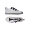 Josef Seibel Damen Sneakers, Gr. 41, weiß, Leder