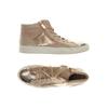 Marco Tozzi Damen Sneakers, Gr. 42, beige, Kunstleder