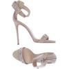 Giuseppe Zanotti Damen Sandale, Gr. 39, beige, Leder