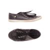 Tom Tailor Damen Sneakers, Gr. 39, schwarz, Kunstleder
